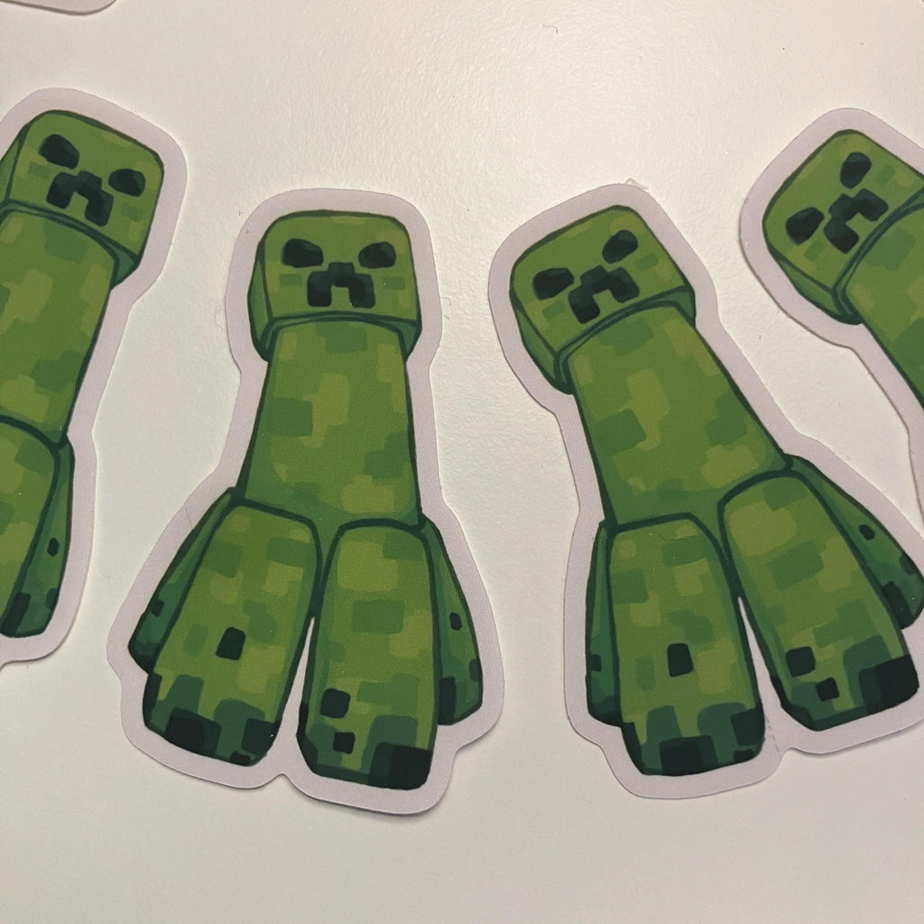 Creeper inspired sticker
