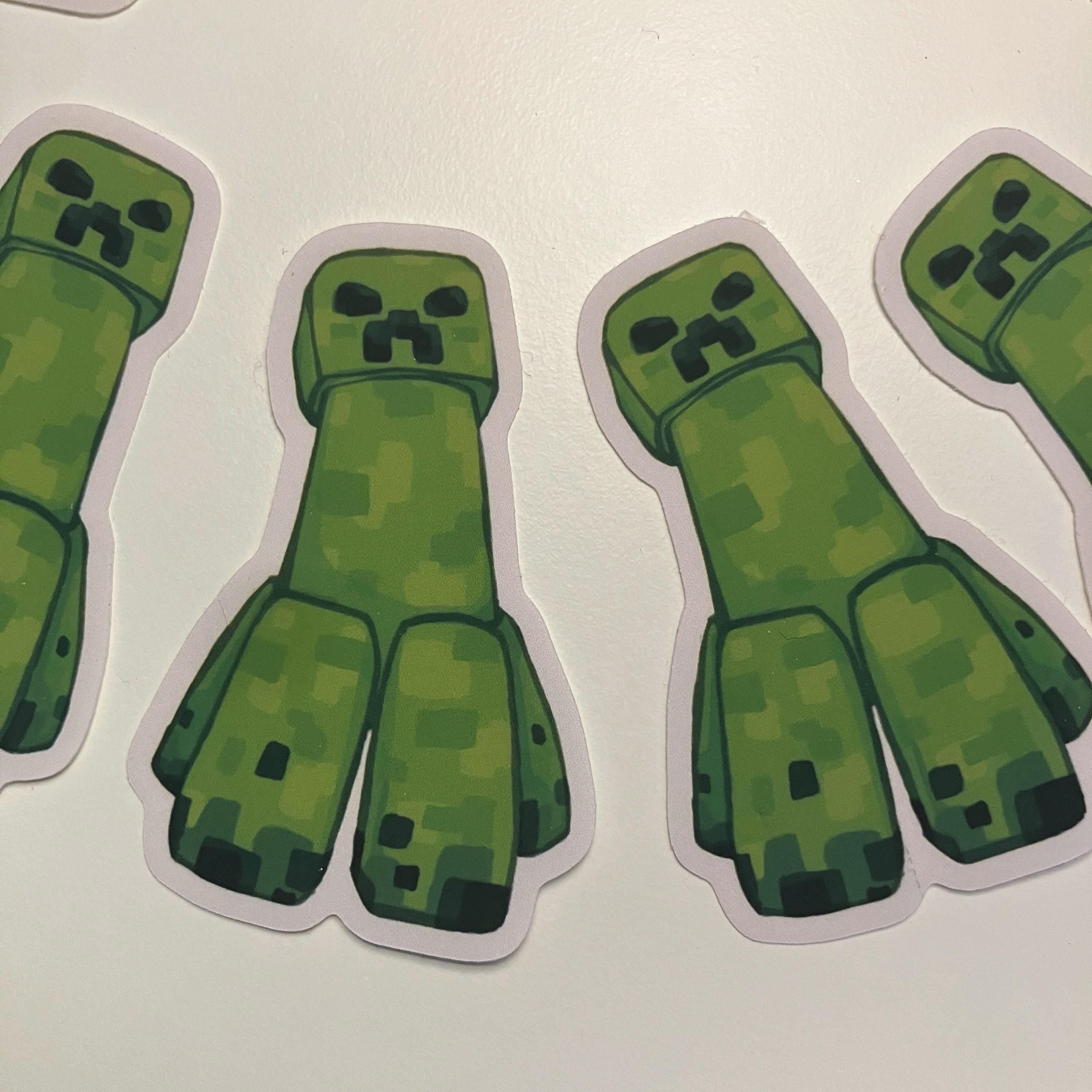 Creeper inspired sticker