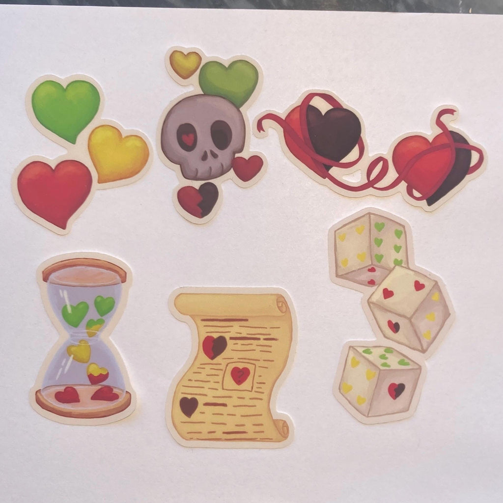 Life series inspired stickers