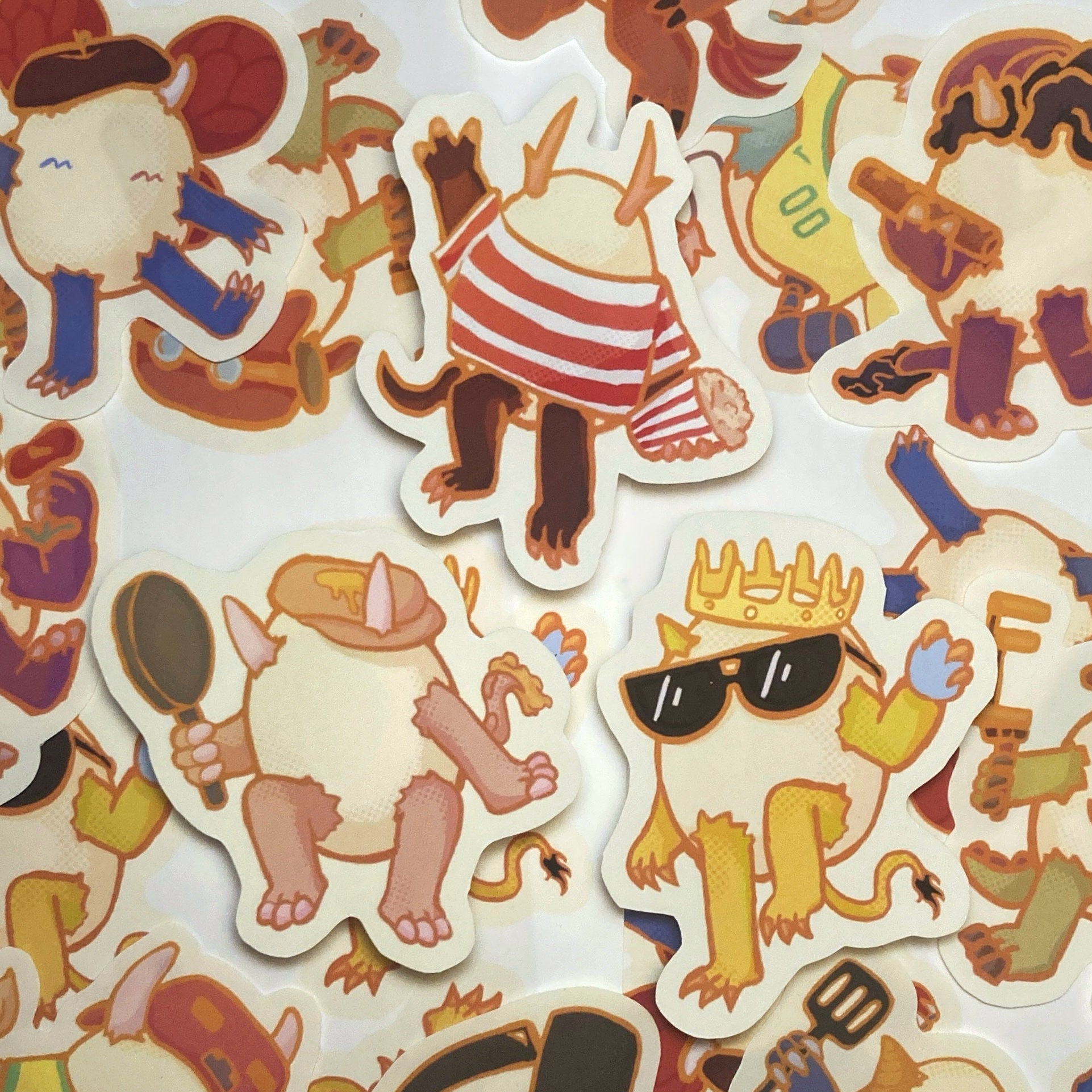 QSMP inspired Egg Stickers