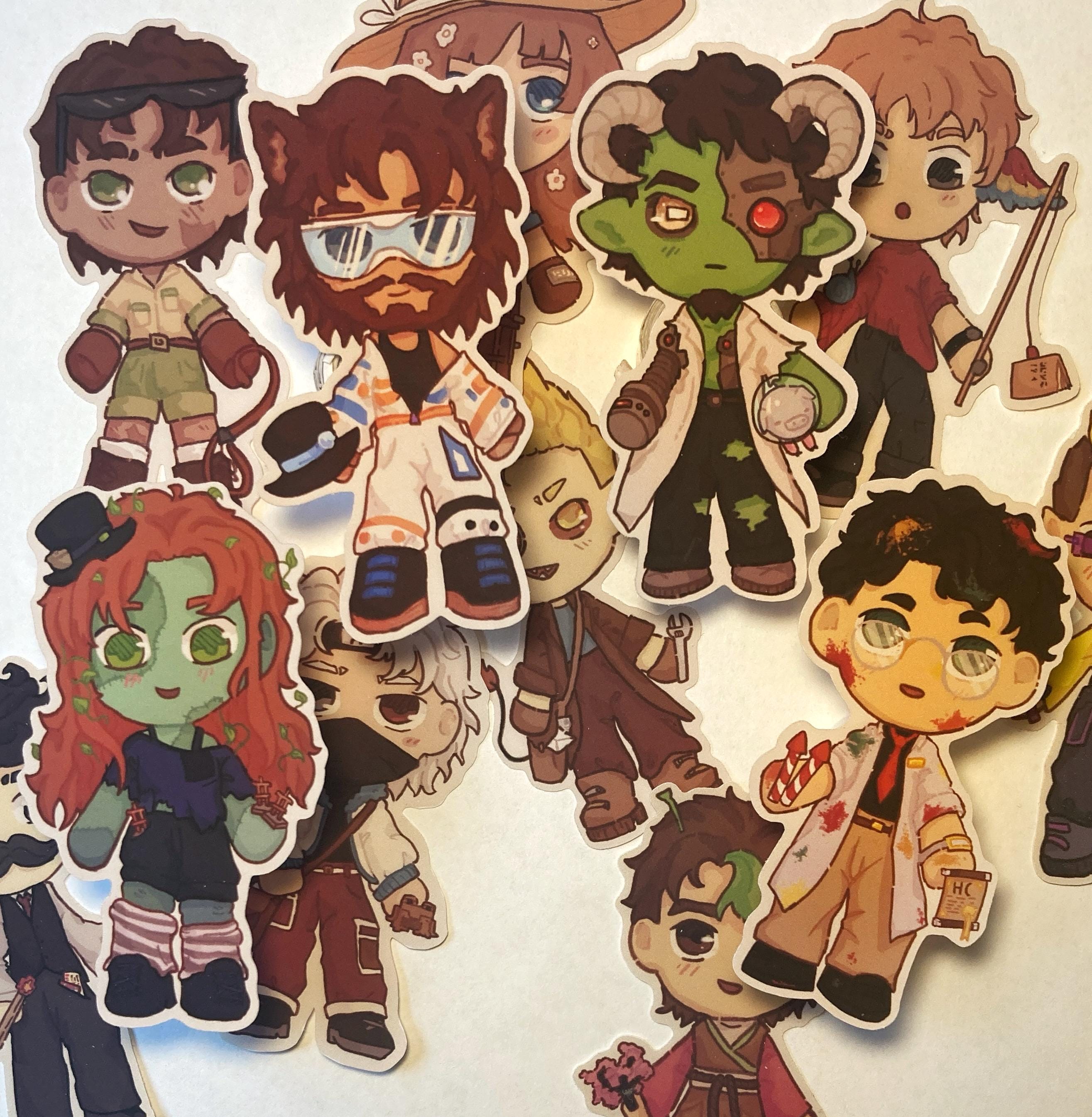Hermitcraft season 10 inspired stickers