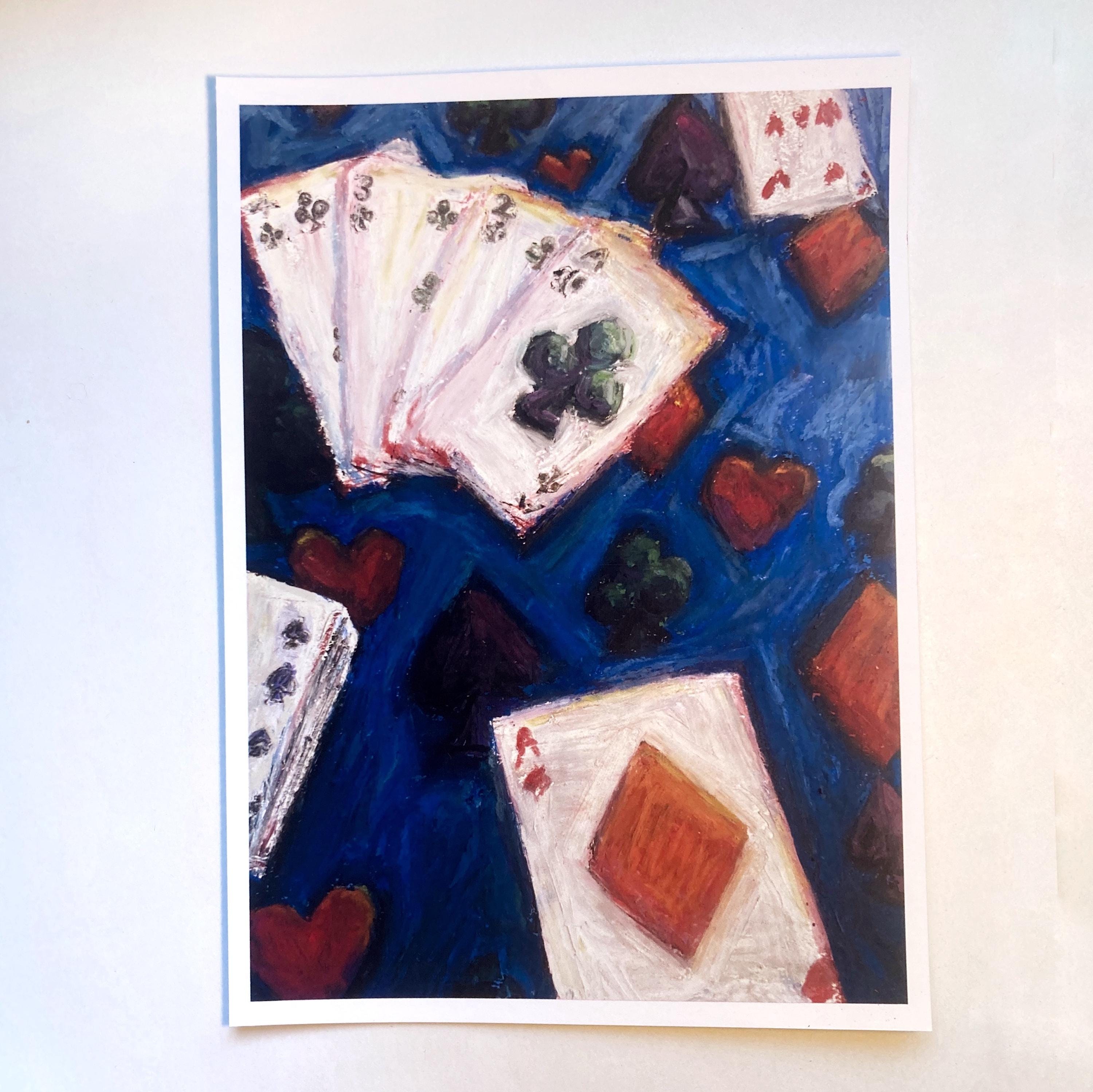 Playing Cards a5 Print
