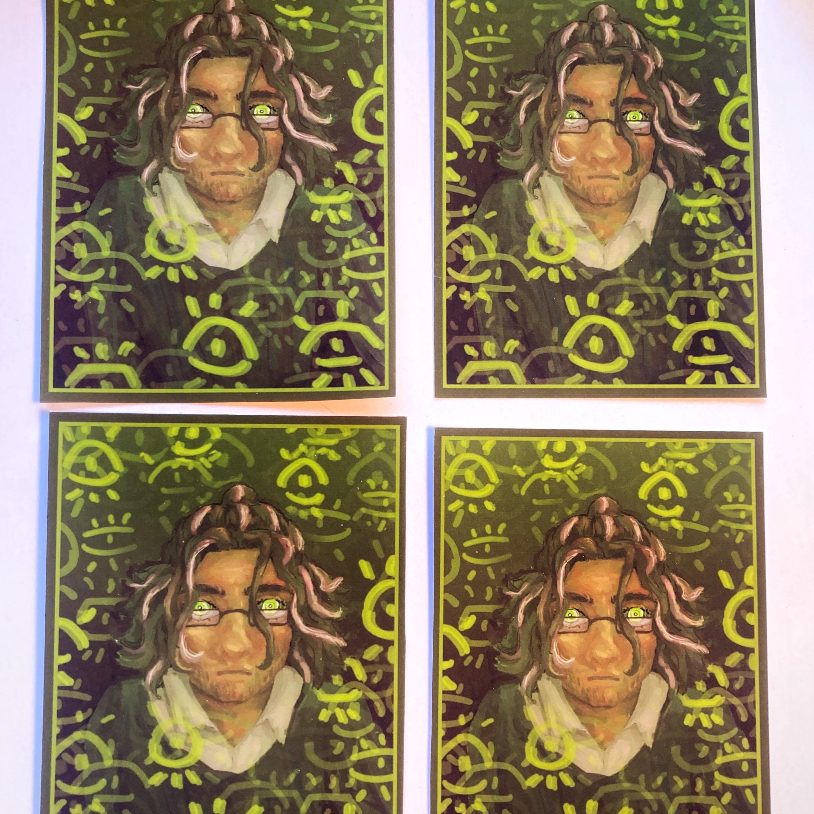 Tma inspired Jon Print a6