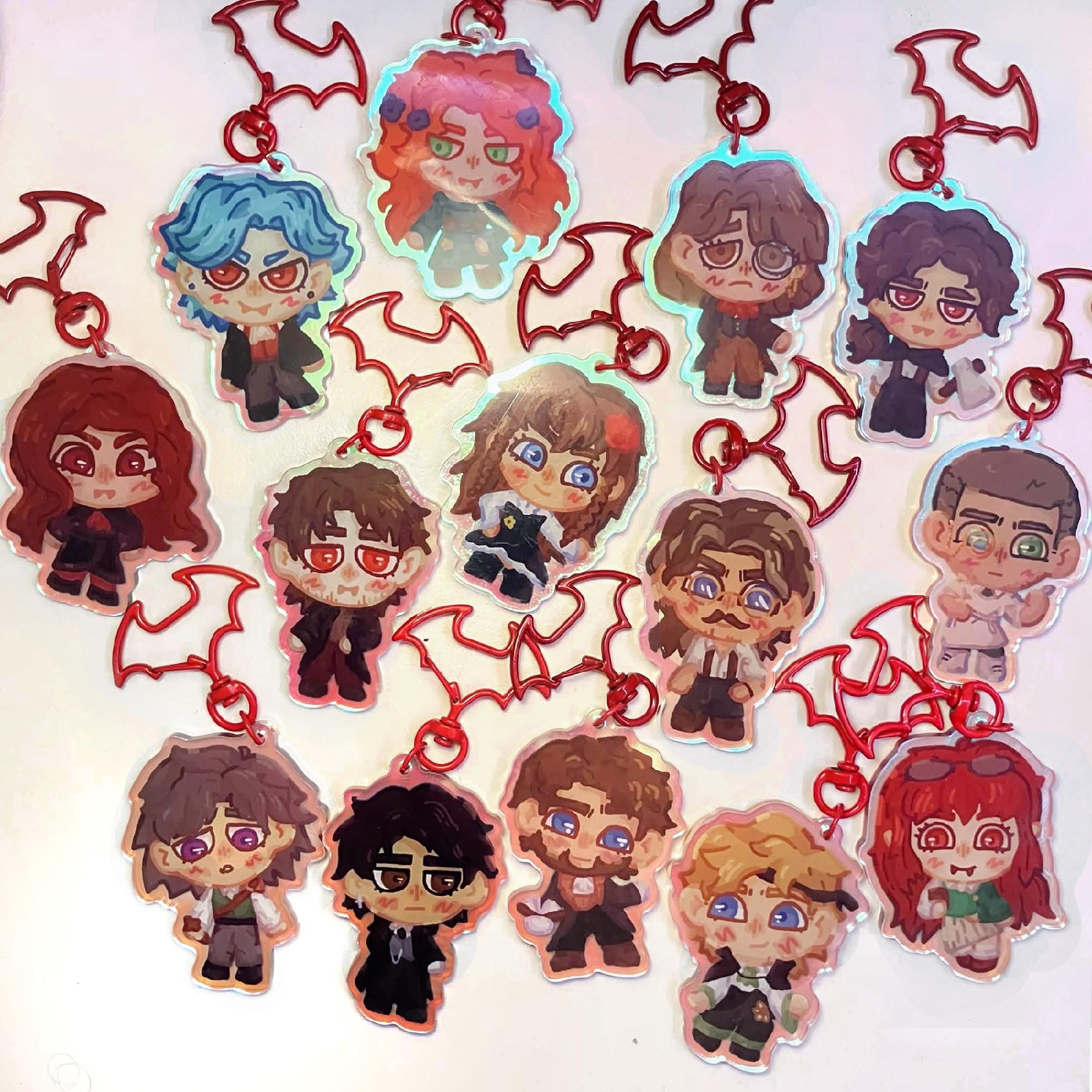 Vampires SMP inspired Keychains