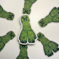 Creeper inspired sticker