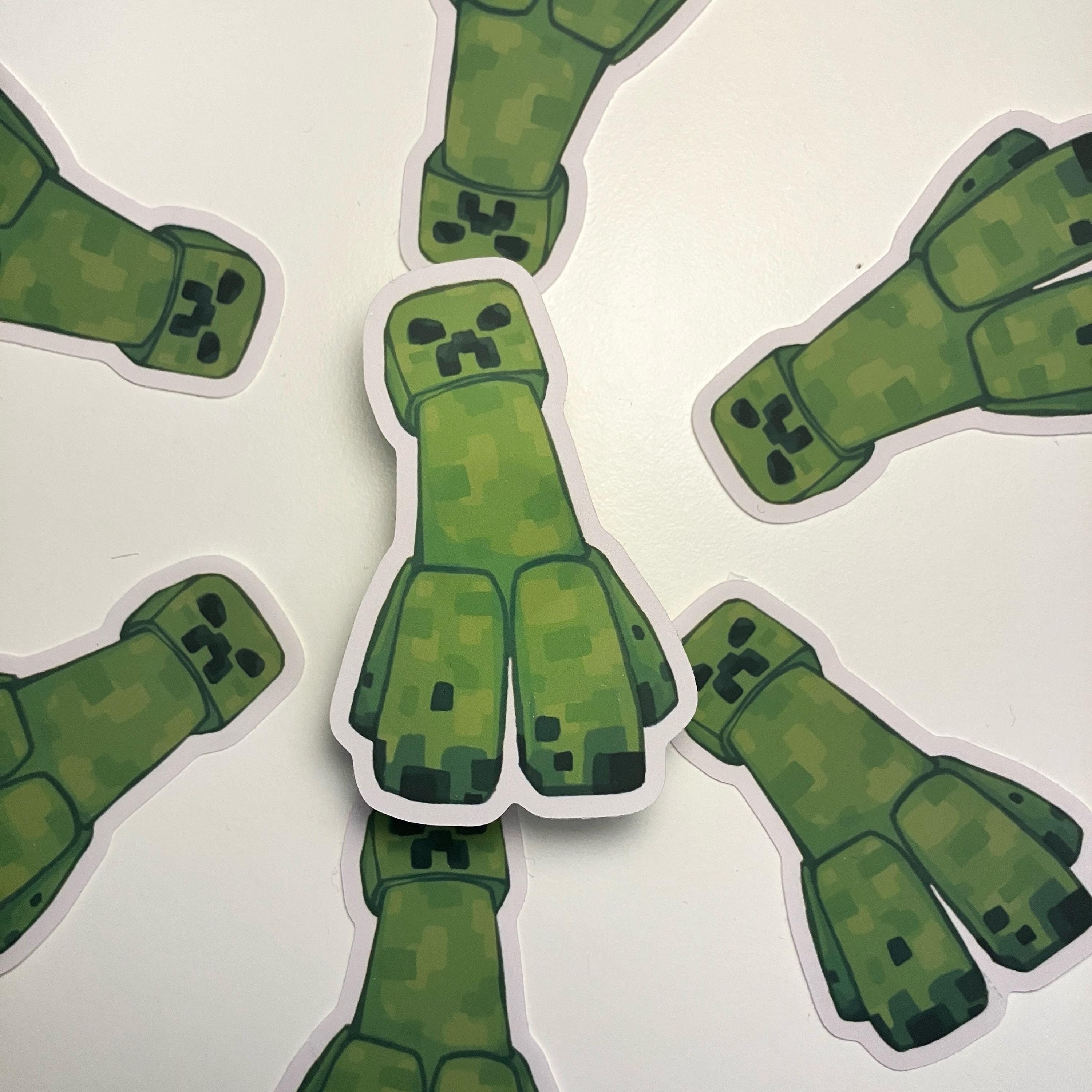 Creeper inspired sticker