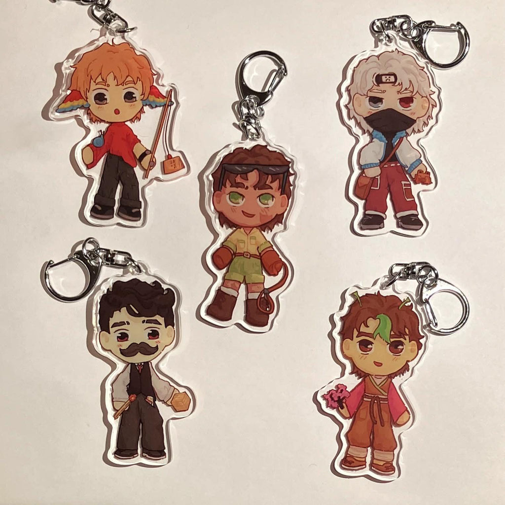 Hermitcraft Season 10 inspired Keychains
