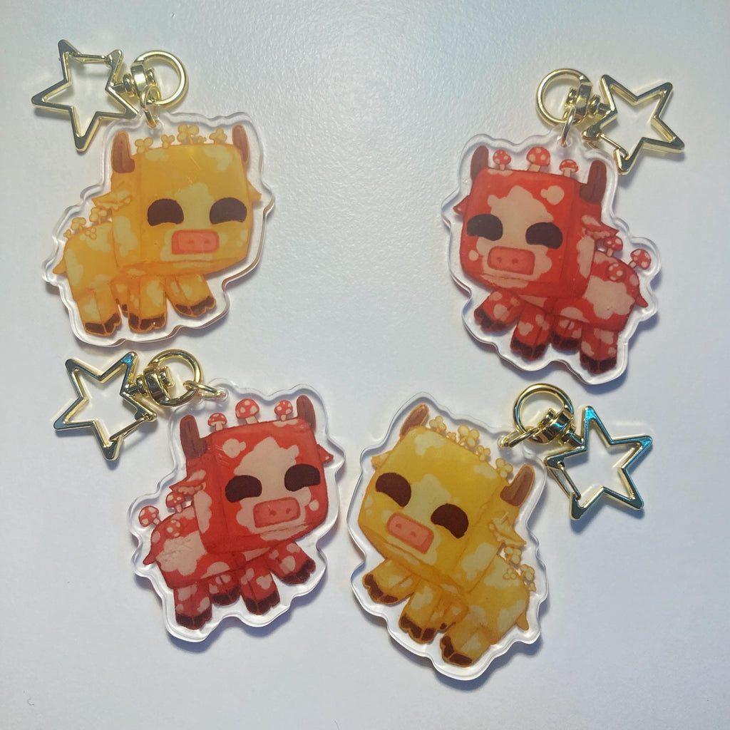 Minecraft Animal Acrylic Keychain