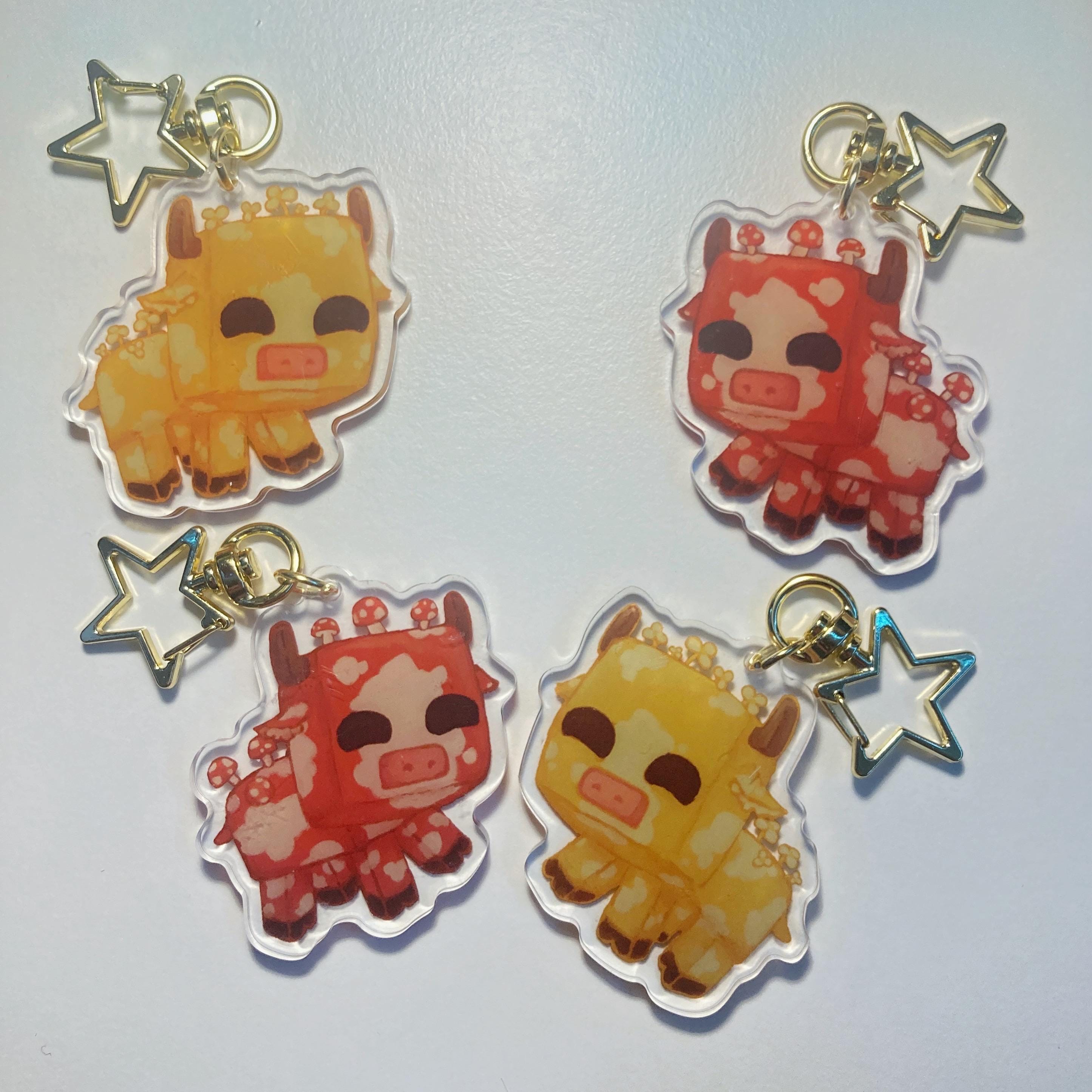 Minecraft Animal Acrylic Keychain