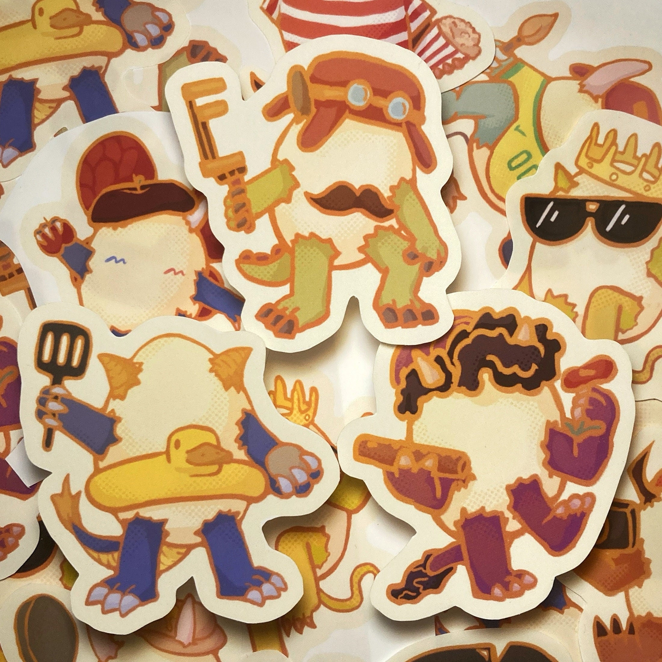 QSMP inspired Egg Stickers