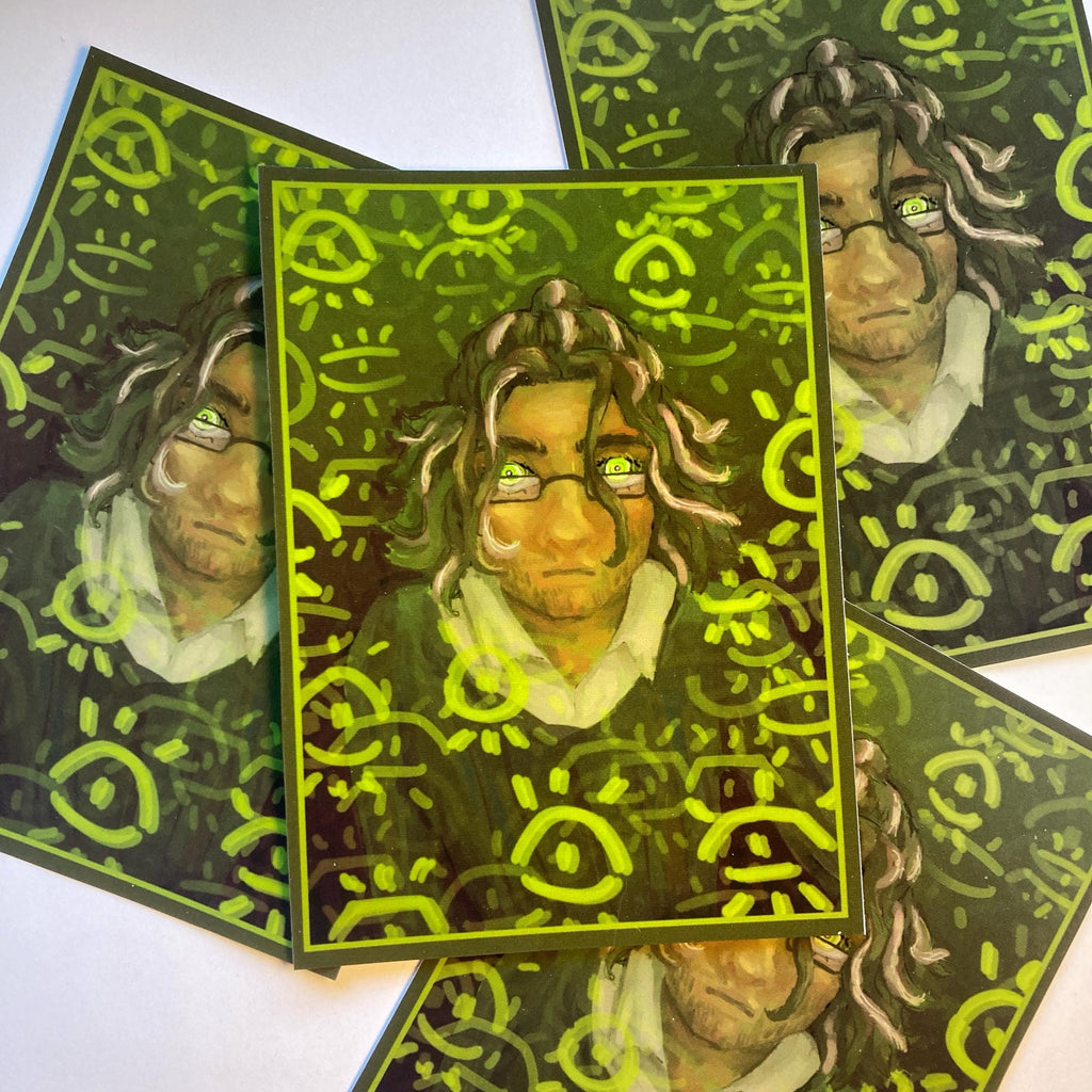 Tma inspired Jon Print a6