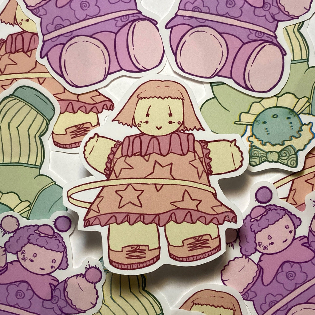 Cute Clown Stickers