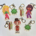Tma inspired keychains