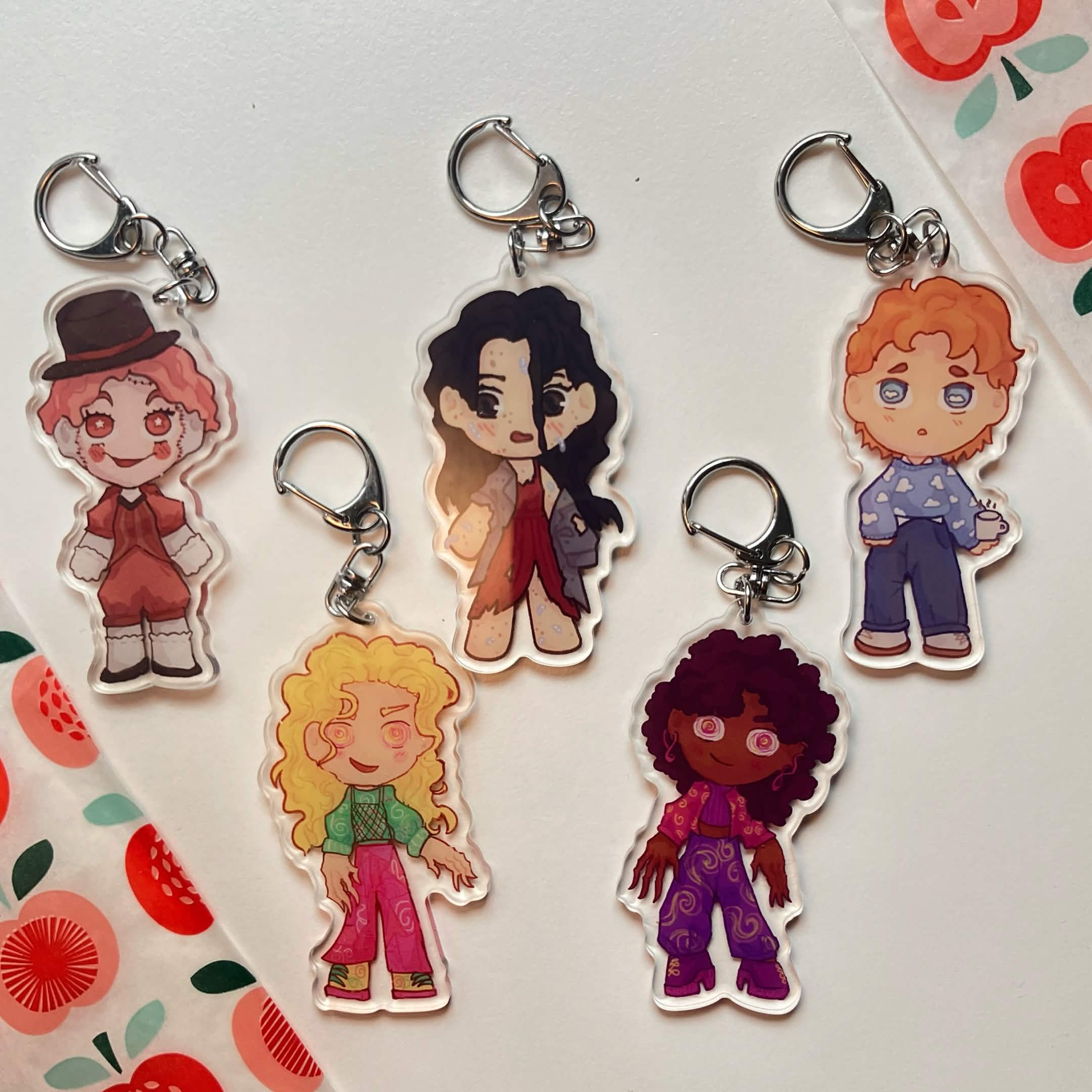 Tma inspired keychains