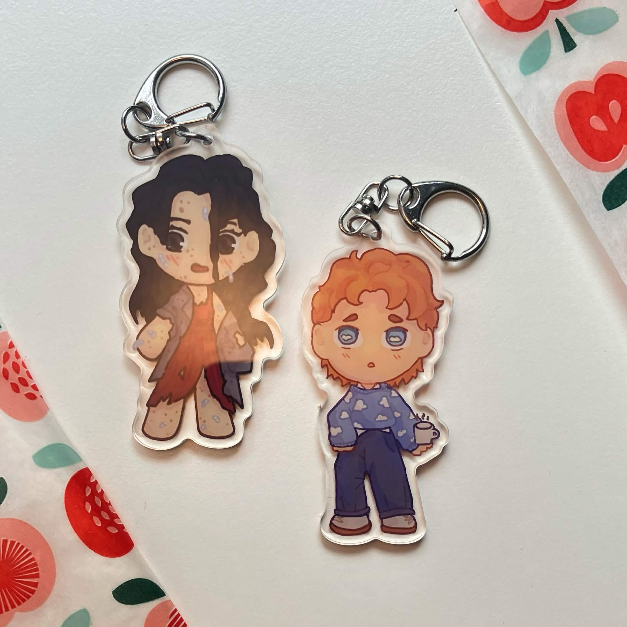 Tma inspired keychains