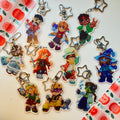 Hermitcraft Season 11 inspired Keychains