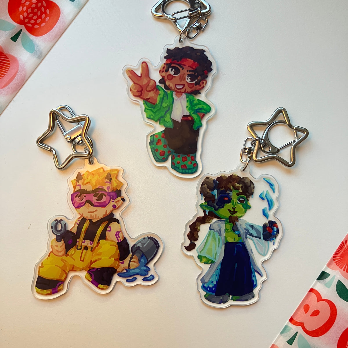 Hermitcraft Season 11 inspired Keychains