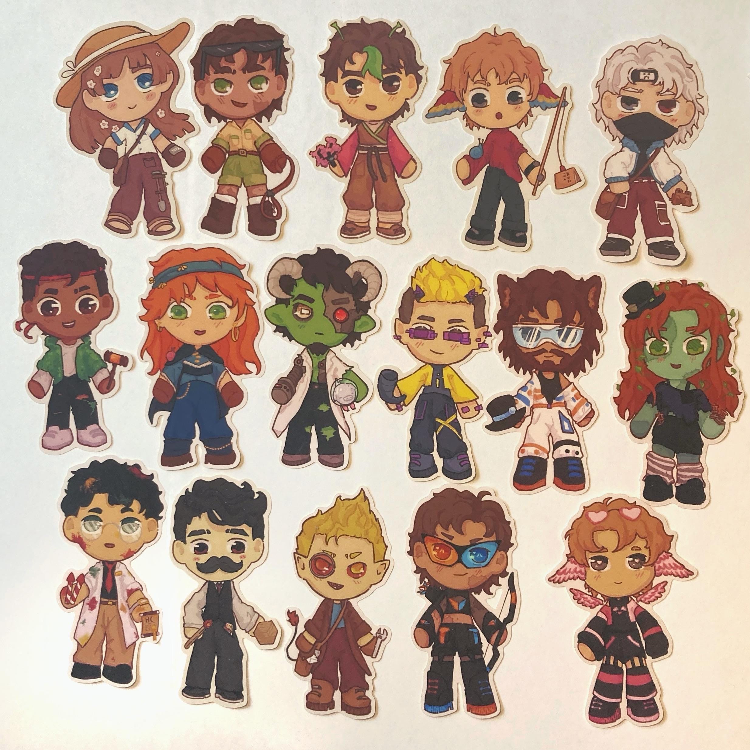 Hermitcraft season 10 inspired stickers