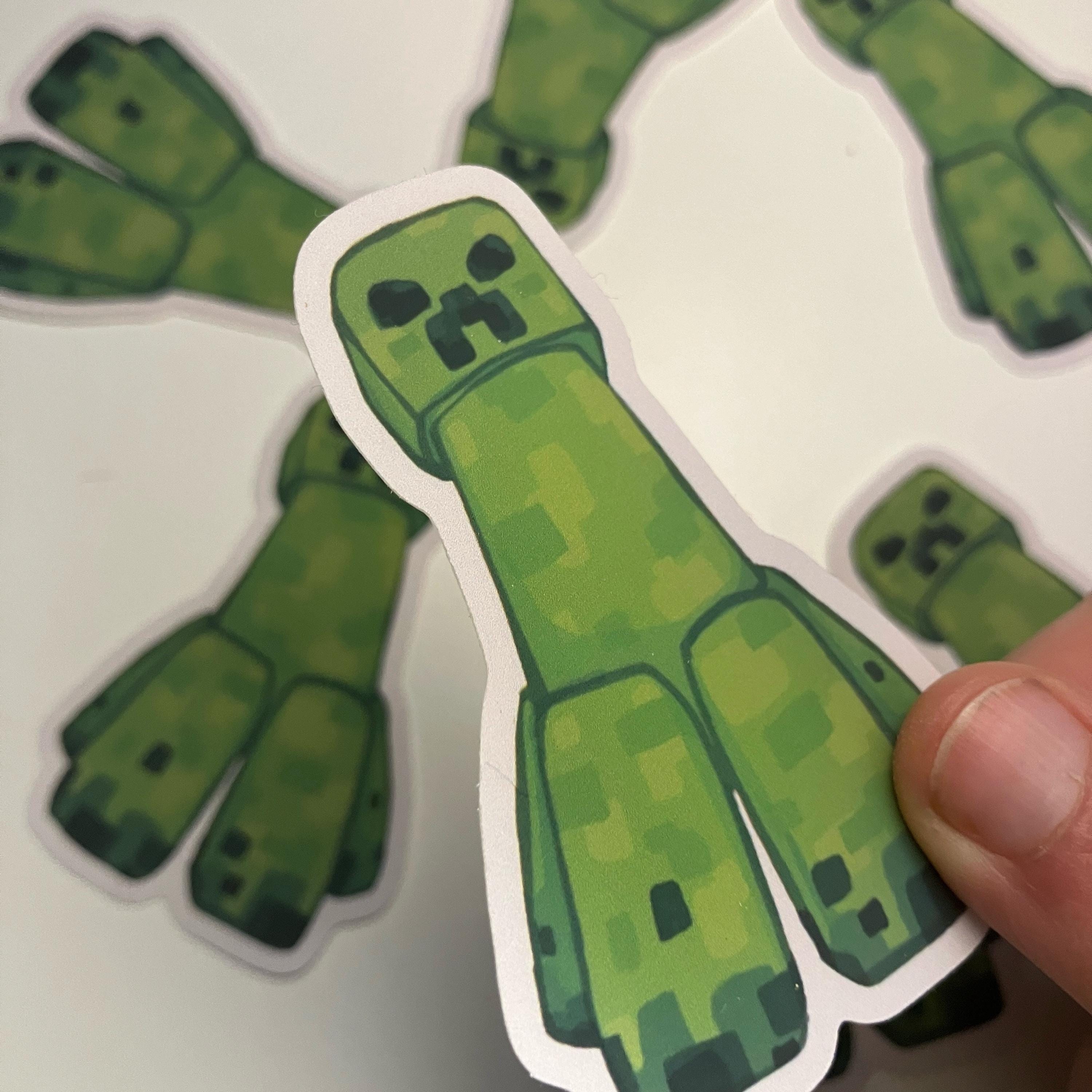 Creeper inspired sticker