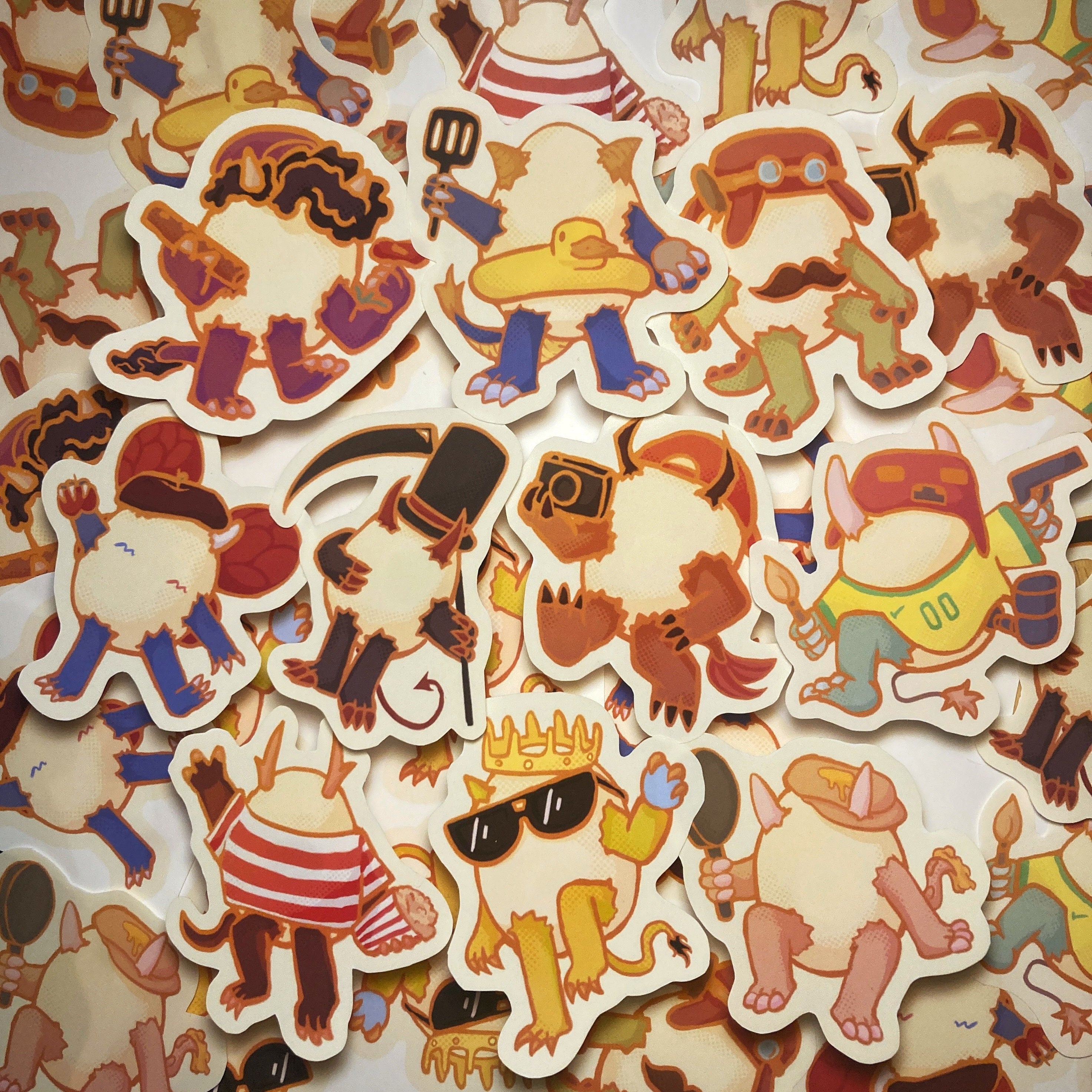 QSMP inspired Egg Stickers