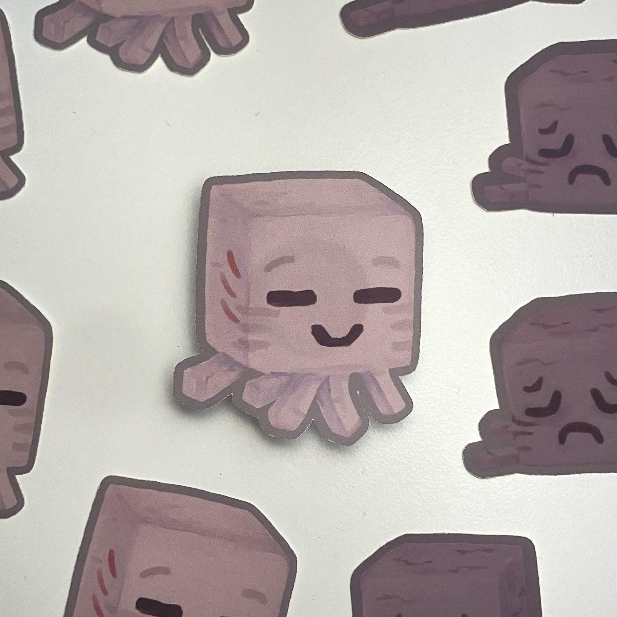 Happy Ghast inspired sticker