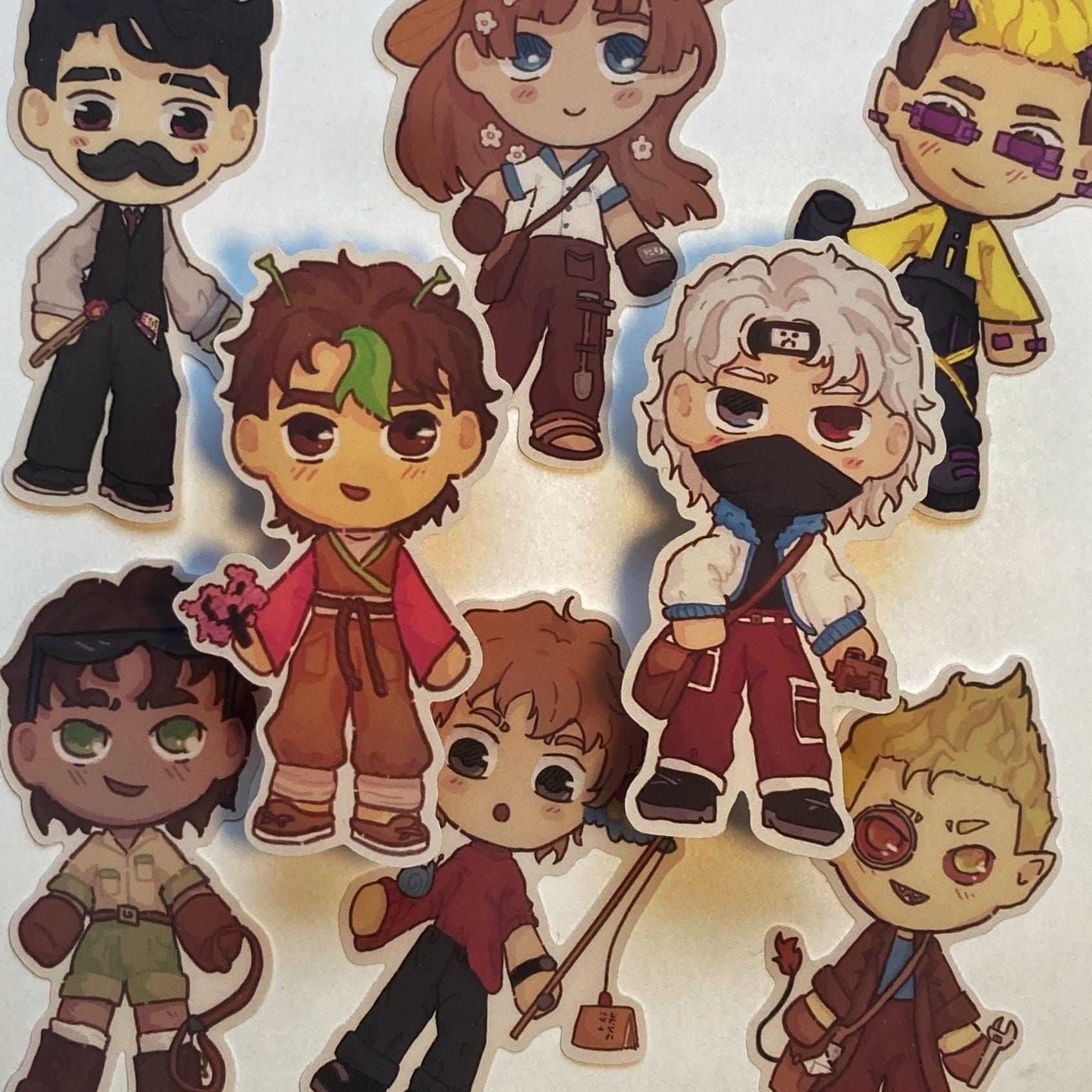 Hermitcraft season 10 inspired stickers