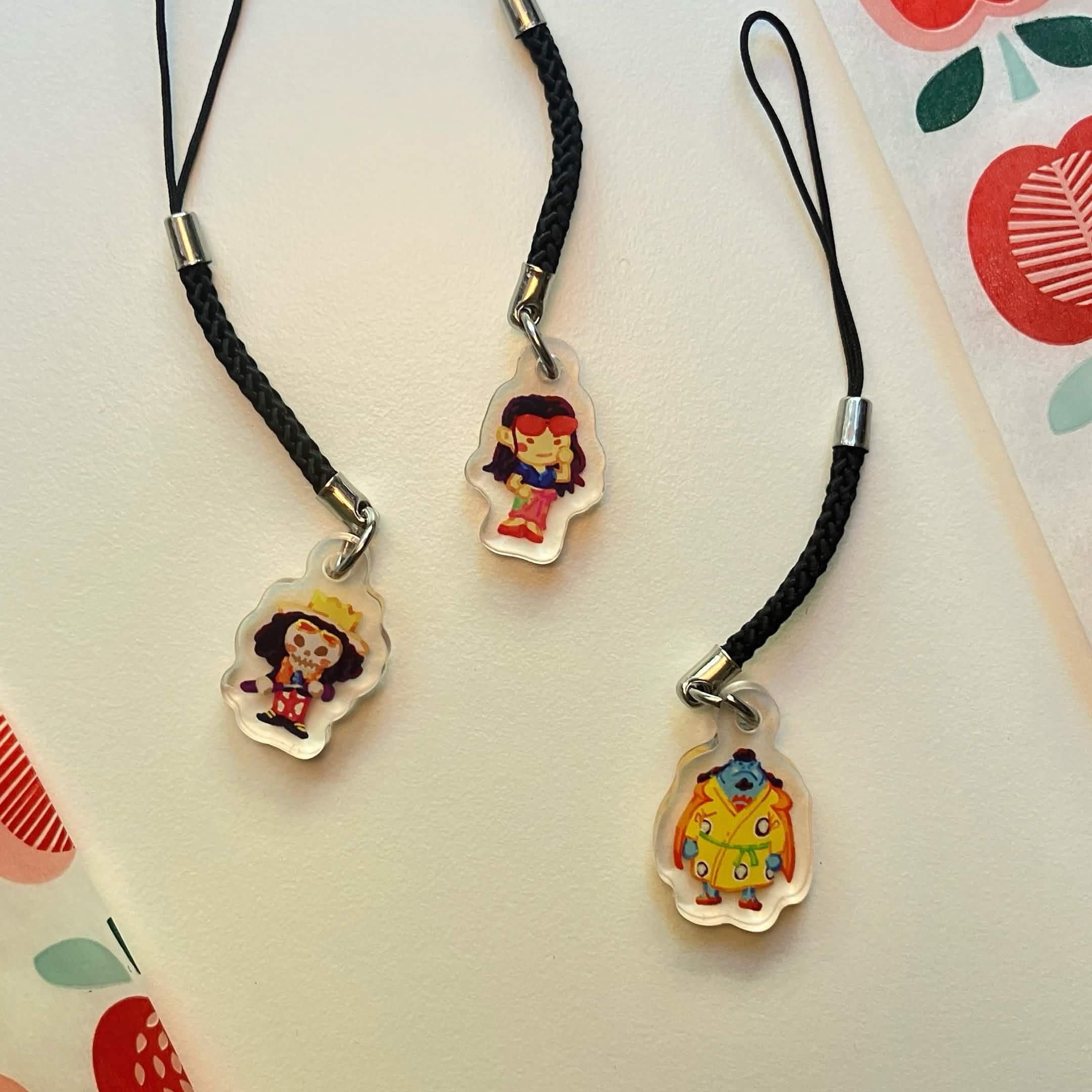 One Piece Acrylic Phone charm