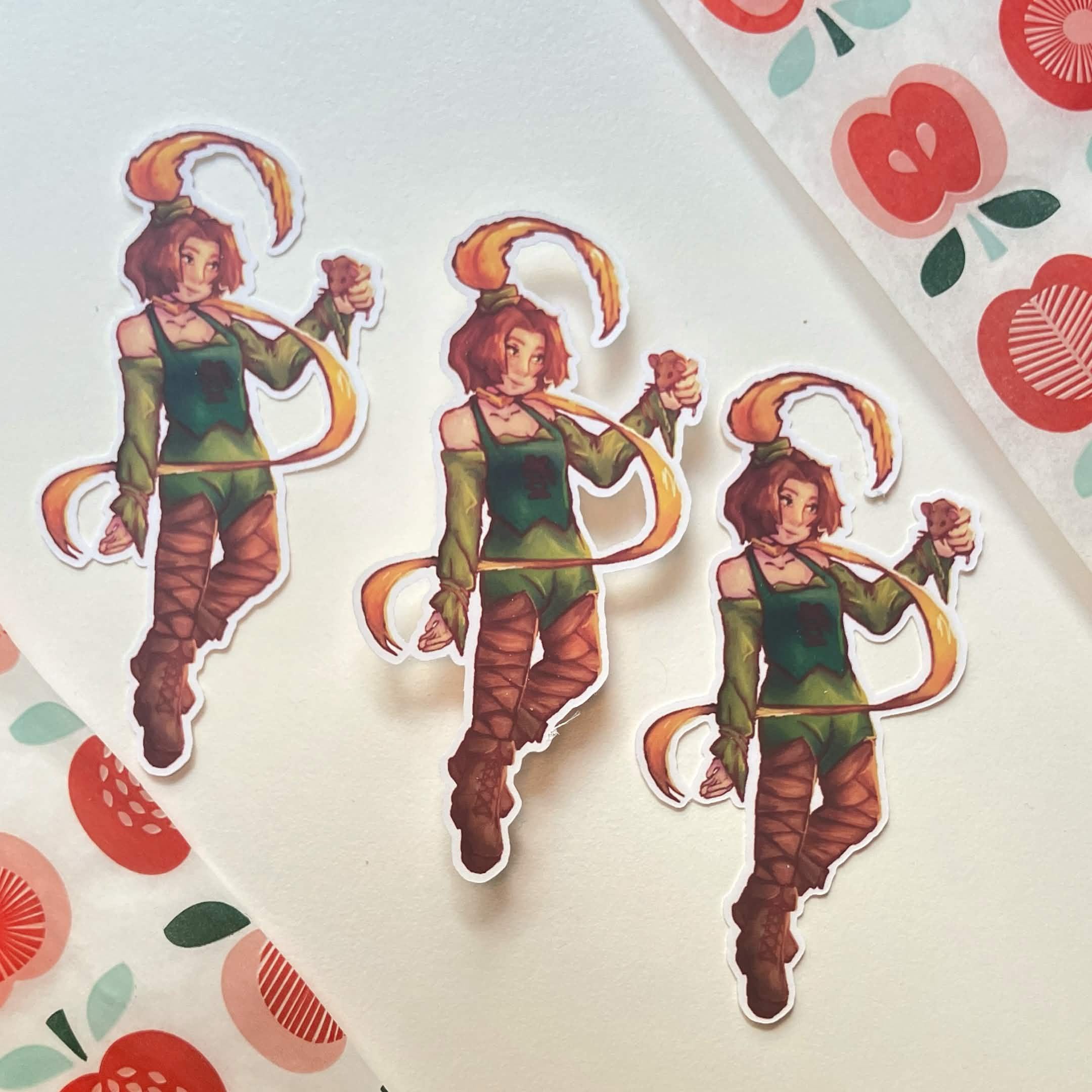 Bannerfall Kitty Sticker