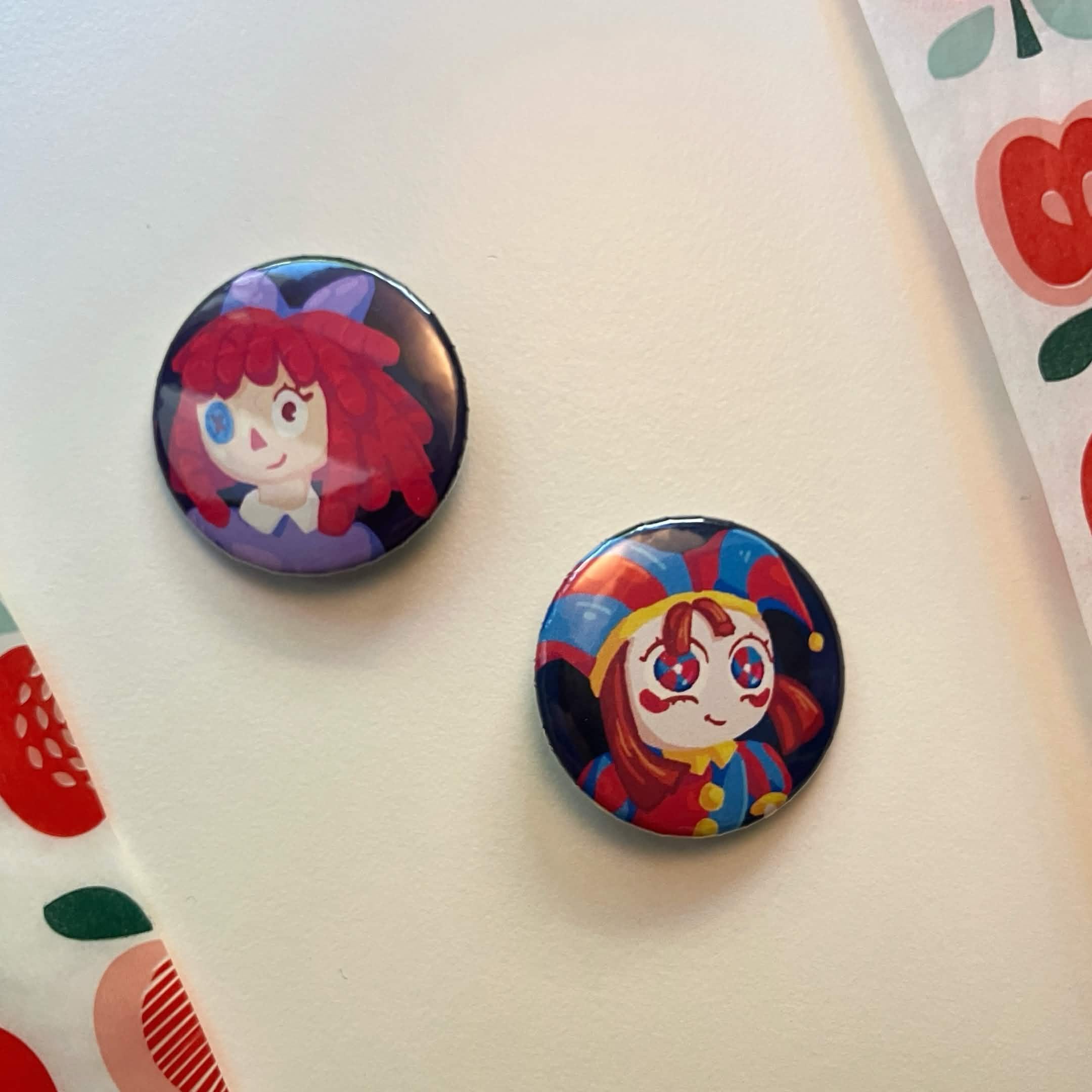TADC inspired Button Pins