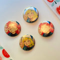 WHA inspired Button Pins