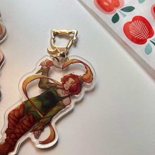 Bannerfall Kitty Keychain