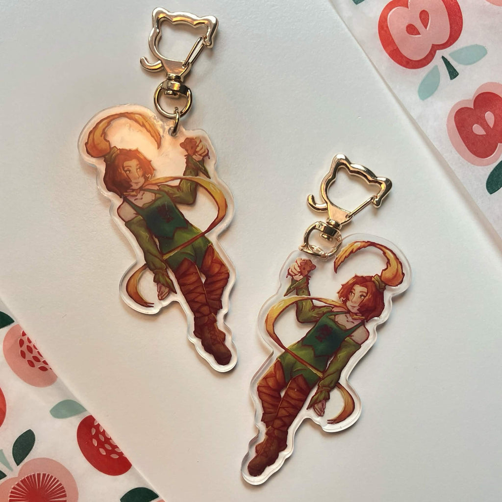 Bannerfall Kitty Keychain