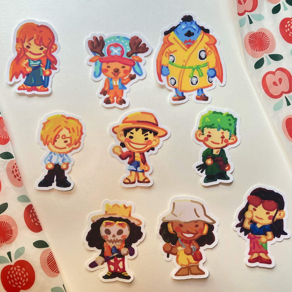 One Piece Stickers